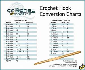 Crochet Hook Conversion Chart Blog Crochet Hook Conversion Chart