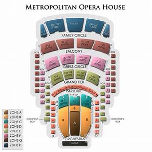 Metropolitan Opera House Theatre Seating Chart Theatre In New York