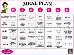 For The Month Baby Meal Plan