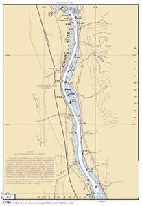 Hudson River Nautical Chart νοαα Charts Maps