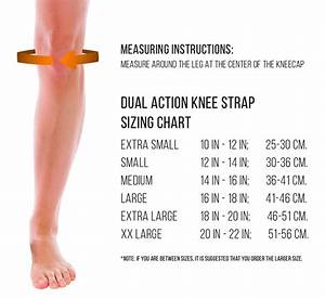 Health Products For You Cho Pat Knee Size Chart Size Charts
