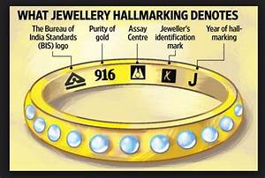 gold jewellery hallmark to be mandatory from 1st january 2018