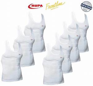 buy rupa frontline rn white cotton pack of 7 vest online at low prices