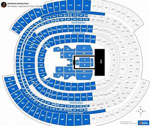 Sofi Stadium Concert Seating Chart Rateyourseats Com