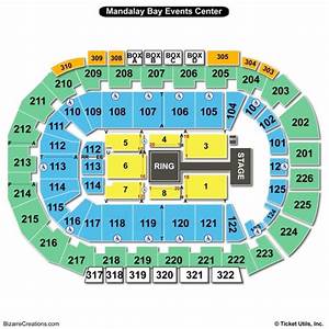 Mandalay Bay Events Center Seating Chart Seating Charts Tickets