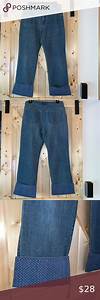 So Blue By Sigrid 100 Cotton Flip Up Jeans Designer Jeans