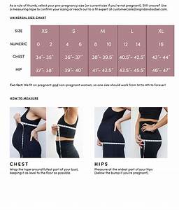 Maternity Clothing Size Charts Ingrid Ingrid 