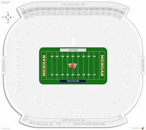 Michigan Stadium Michigan Seating Guide Rateyourseats Com