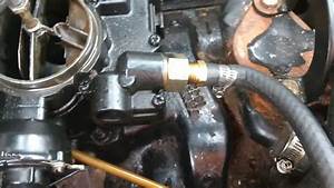  To Replace A Fuel Pump And Fuel Lines On Carburated Mercruiser 5 0
