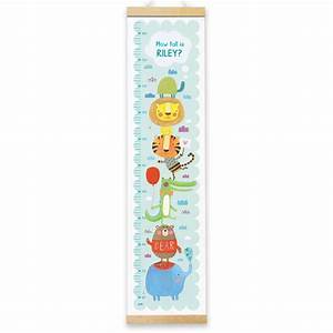 Personalised Animal Height Chart By Made By Ellis Notonthehighstreet Com