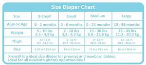 Charlie Banana Size Chart Diaper Chart Diaper Nursery Planning