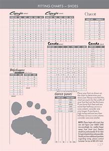 Ballet Shoe Size Conversion Chart