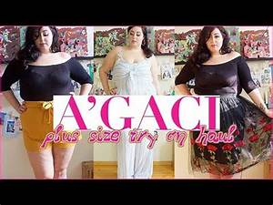 Agaci Plus Size Haul Try On Review Youtube