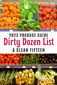New 2023 Dozen List What Produce To Always Buy