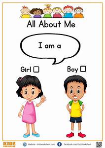 All About Me Free Printables Worksheet For Kids Facebook
