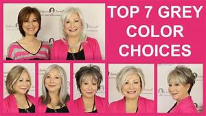 Top 7 Grey Wig Color Choices Official Godiva 39 S Secret Wigs Video