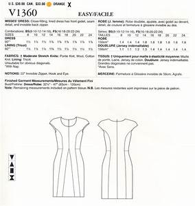  Unger New York Designer Dress Sewing Pattern Vogue V1360 Etsy
