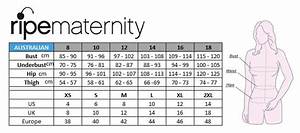 Maternity Size Chart Motherhood Closet Maternity Consignment