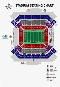 Oklahoma Memorial Stadium Seating Chart With Rows And Seat Numbers