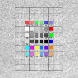 Size Color Swatch Template Template T Shirt Teepublic