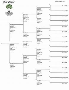 Our Roots Downloadable Pedigree Chart 1 Scrapbook Your Family Tree