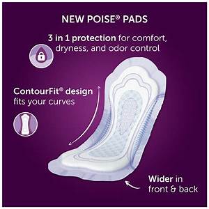 Poise Pads Bladder Leakage Protection Maximum Absorbency Long Length 39