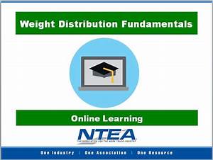 Item Detail Weight Distribution Fundamentals Online Course