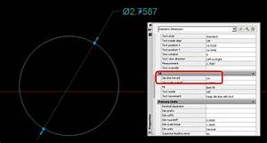 I Want Two Arrows On Diameter Dims In Autocad 2010 Autocad 2d