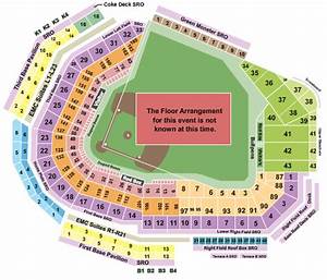 Red Sox Seating Chart Interactive Elcho Table