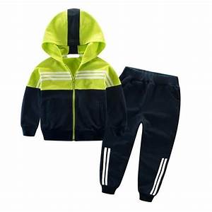 Children Sports Suit Hooded Outwears Tracksuit 51 7 In 2021 Kids