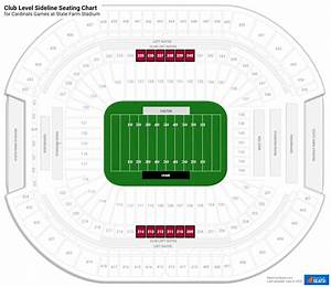 Club Level Sideline University Of Phoenix Stadium Football Seating