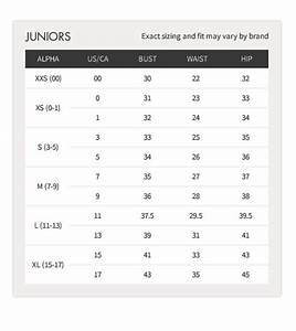 Size Chart Junior Dresses Lace Sleeves Sheath Dress