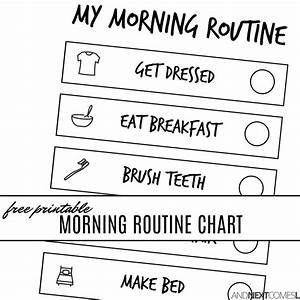 Blank Daily Routine Chart
