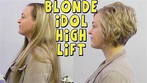 Redken Idol High Lift Color On Short Hair Youtube