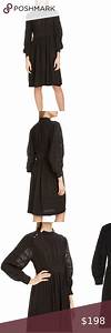 New Etoile Marant Odea Pintuck Dress Black In 2021 Cotton Boho