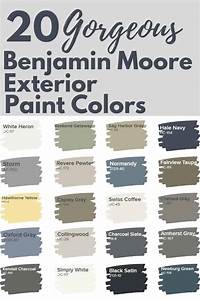 Benjamin Moore Paint Color Chart