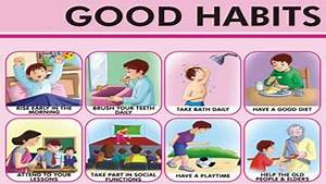 Good Habits Good Habits For Kids Learning English For Kids Good Habits