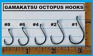 Gamakatsu 208 Octopus Circle Hook 25 Hooks Value Pack Size 2 208409