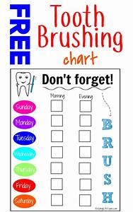 Tooth Brushing Chart For Kids You Can Print Out Keeping Life Sane
