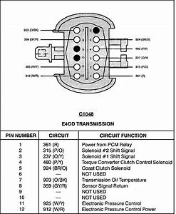 97 E4od Transmission Wiring Diagram