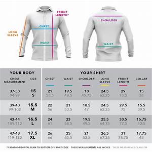 Sizes Making Sure You Get The Right Fit Of Shirt For You Dresscode