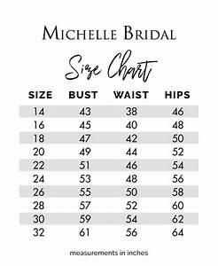 54 Wedding Dress Plus Size Chart