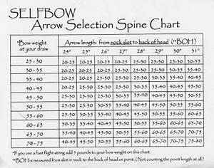 Arrow Chart Archery Tips Archery Traditional Archery