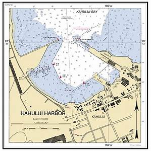 Kahului Harbor Nautical Chart νοαα Charts Maps