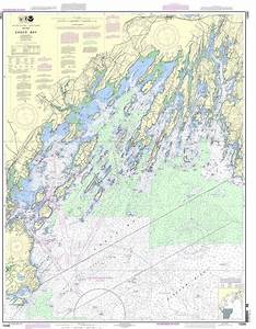 Noaa Chart 13290 Casco Bay Nautical Chart Navigation Chart Marine