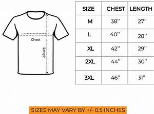 T Shirt Size Chart In Sri Lanka