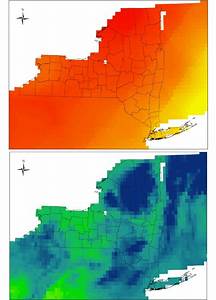 Top Projected Temperature Increase For New York State By 2050