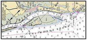 Beaufort River To St Simons Snd Side A Broad Creek Ext Nautical Chart