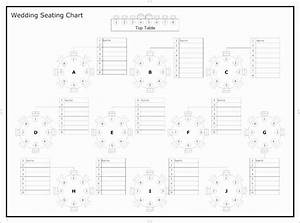 10 Wedding Seating Plan Template Excel Excel Templates