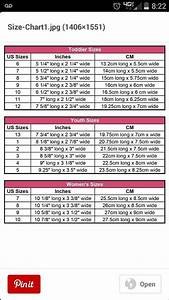 Slipper Size Chart Provided By Yolanda Soto All Crafts Channel